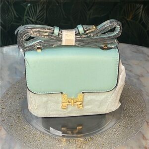Mint Green Designer Crossbody Bag